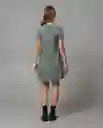 Vestido Mujer Verde Talla L 270G000_VER176009 Rifle