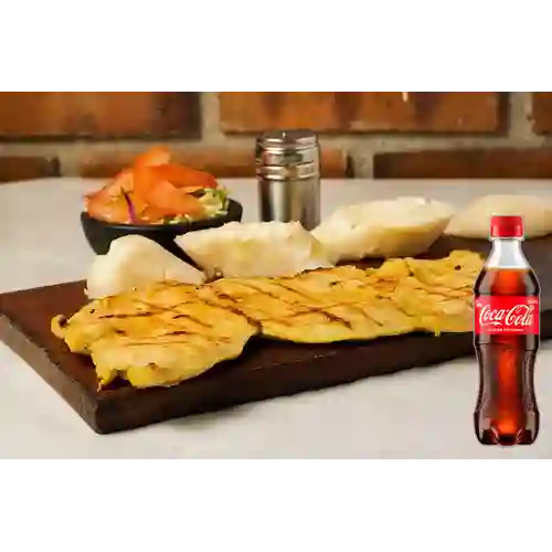 Combo Filete de Pechuga + Coca Cola Original 400 ml