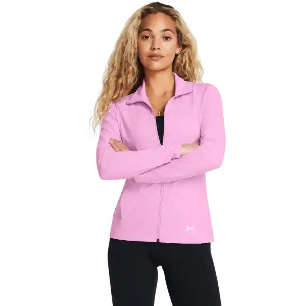 Under Armour Jacket Motion Rosado Para Mujer Talla LG