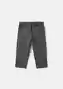 Pantalón Mauro Antracita Talla 70 Niños Mango