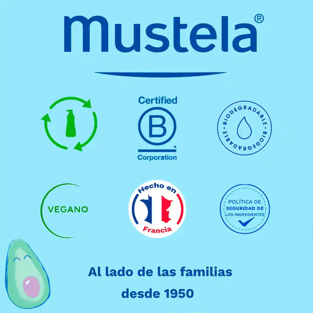 Mustela Shampoo Manzanilla y Toronja