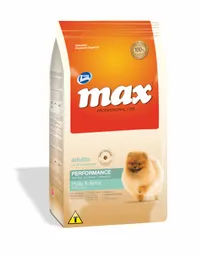 Max Alimento para Perro Performance Razas Pequeñas Pollo y Arroz