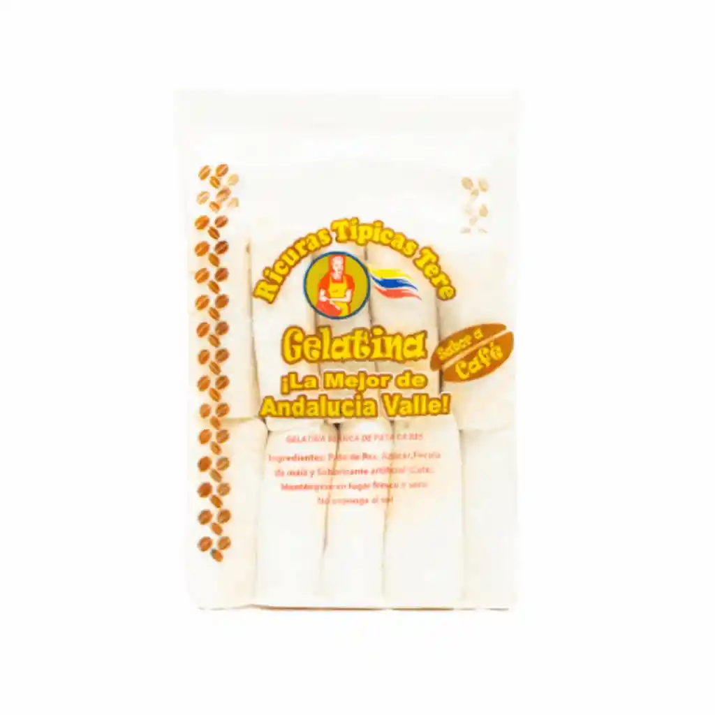 Ricuras Típicas TereGelatina Cafe Blanco