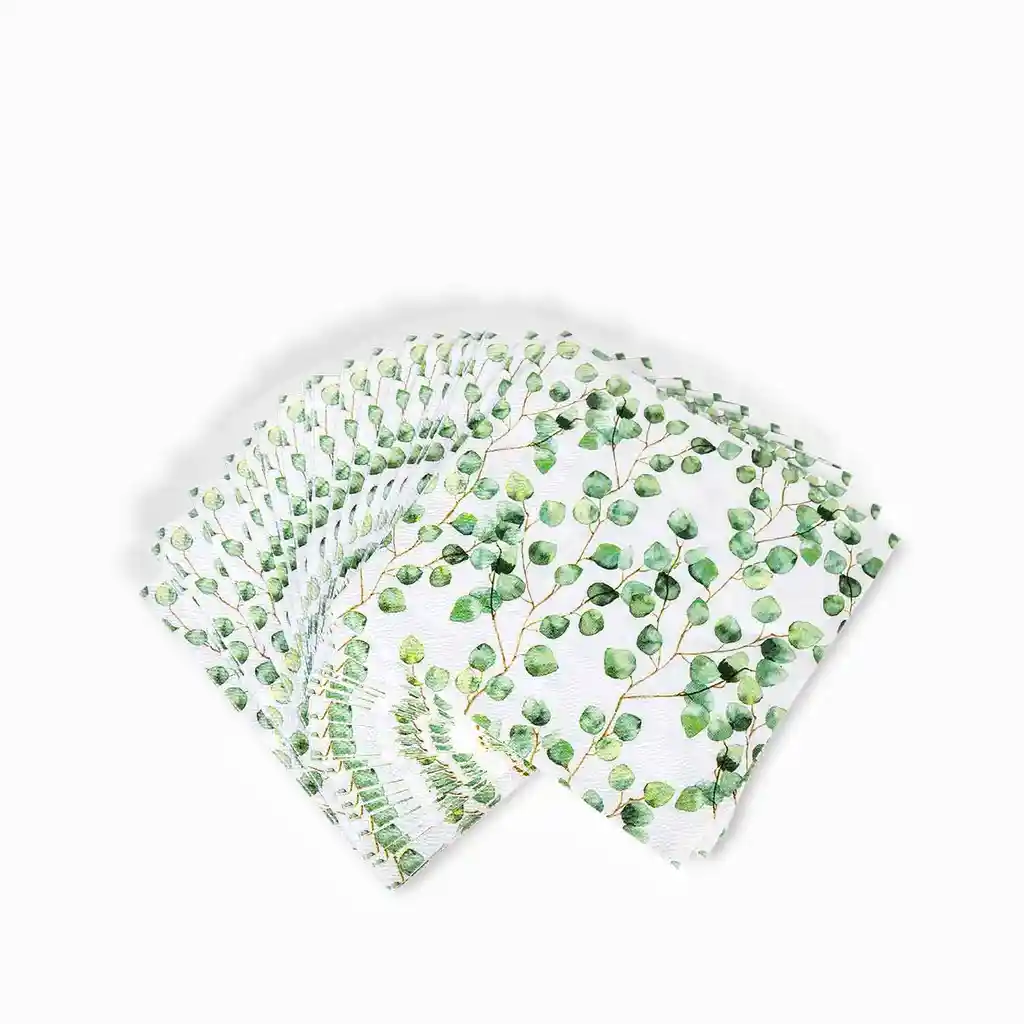 Servilleta Eucalipto 12.5 cm x 12.5 cm Ambiente Gourmet