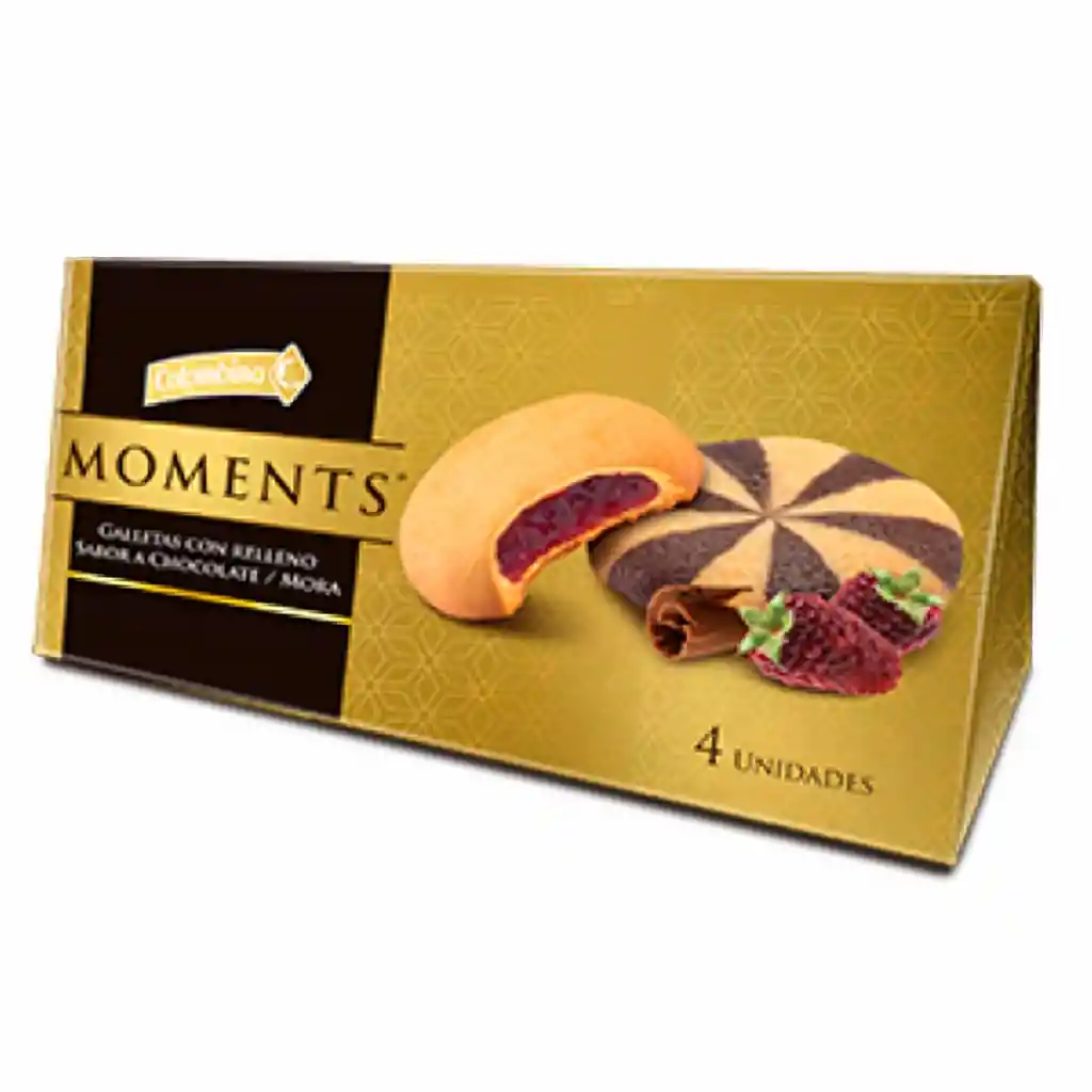 Moments Galleta Surtida Mora Chocolate