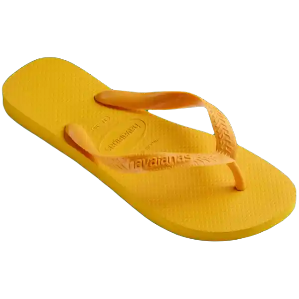 Sandalias Top Amarillo Oro Talla 34 4000029 Havaianas