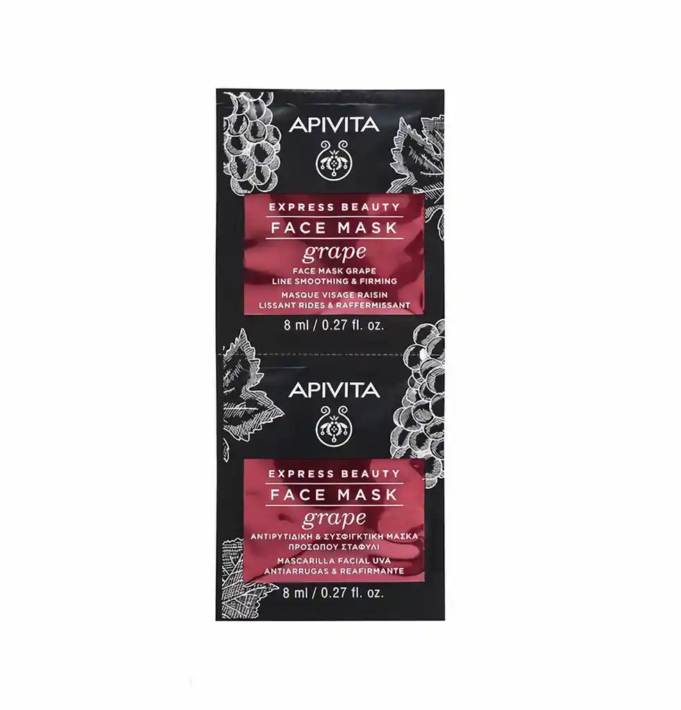 Apivita Express Beuaty Face Mask Grape
