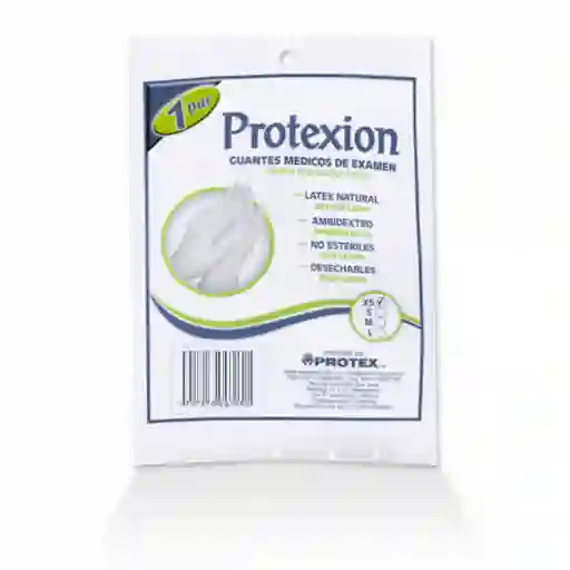  Protexion Protex Guante Examen Protex Ion 10 Pares T Xs 