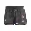 Adidas Short Run it Bl Para Mujer Negro Talla S4