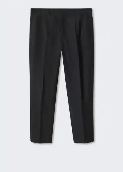 Pantalón Cavoli Negro Talla 44 Hombre Mango