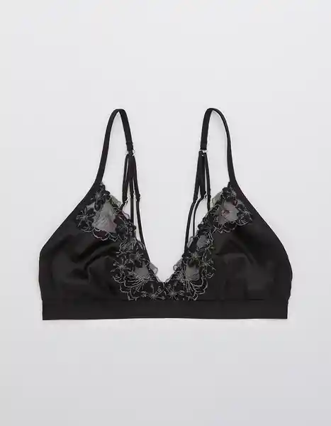 Bralette Aerie Negro Talla Small American Eagle 26923307