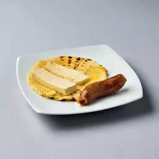 Arepa con Chorizo