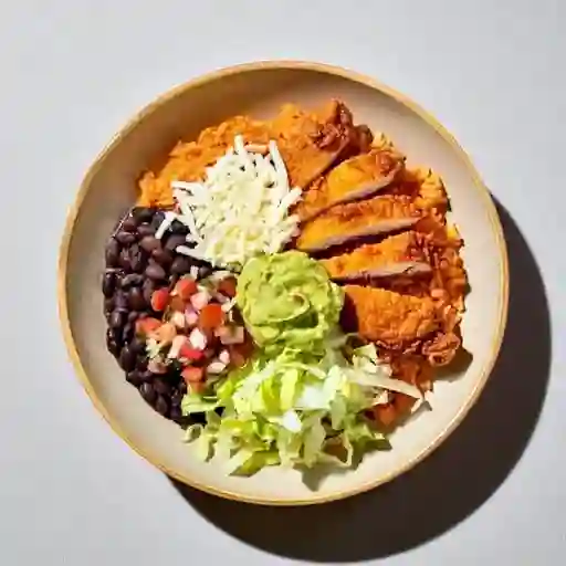 Bowl De Pollo Apanado