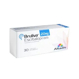 Bruliva Escitalopram 20 Mg