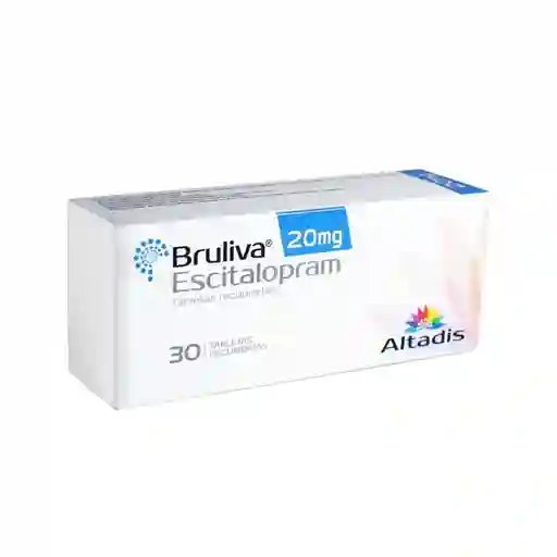 Bruliva Escitalopram 20 Mg