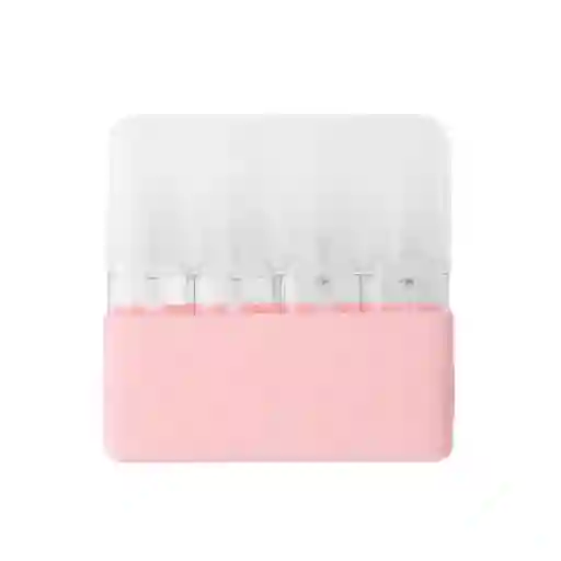 Set de Viaje Mini Portátil Serie Rosa Miniso