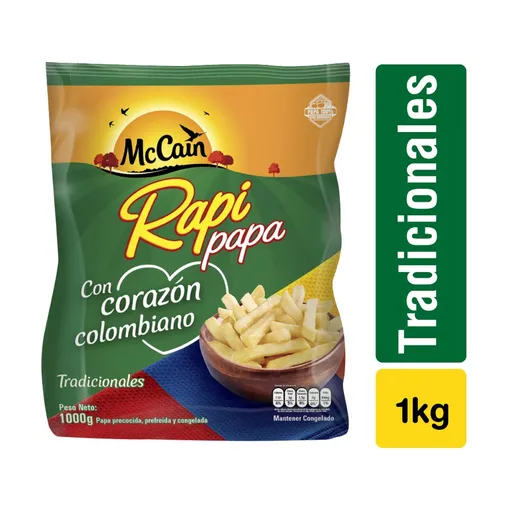 Mc Cain Papas a la Francesa Rapipapa Tradicionales Congeladas