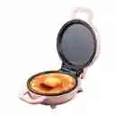 Maquina Mini Hot Cakes Rosa 1 Rebanada Masterchef® By Hukën® Color Rosa Claro