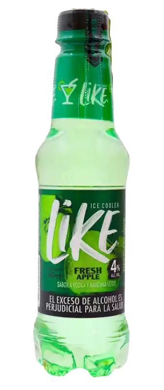 Like Aperitivo Ice Cooler Sabor Vodka y Manzana Verde