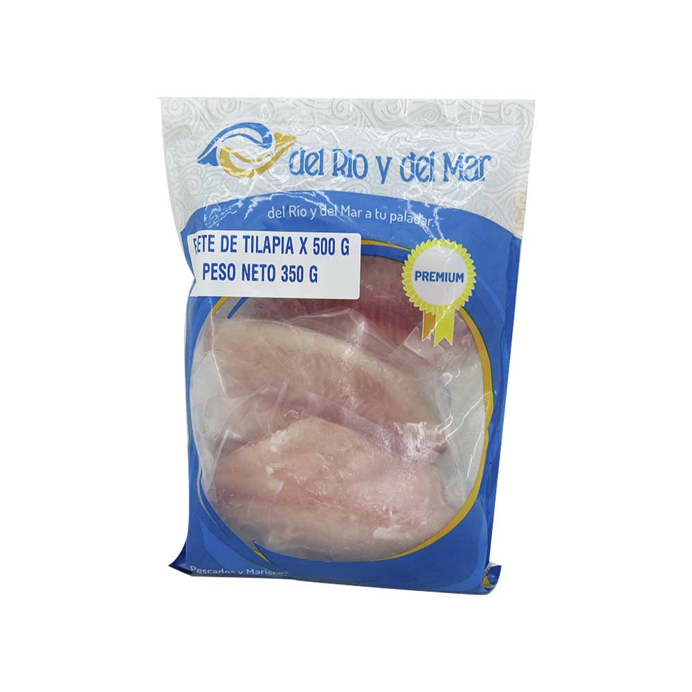 Del Río y del Mar Filete de Tilapia Premium 350 g