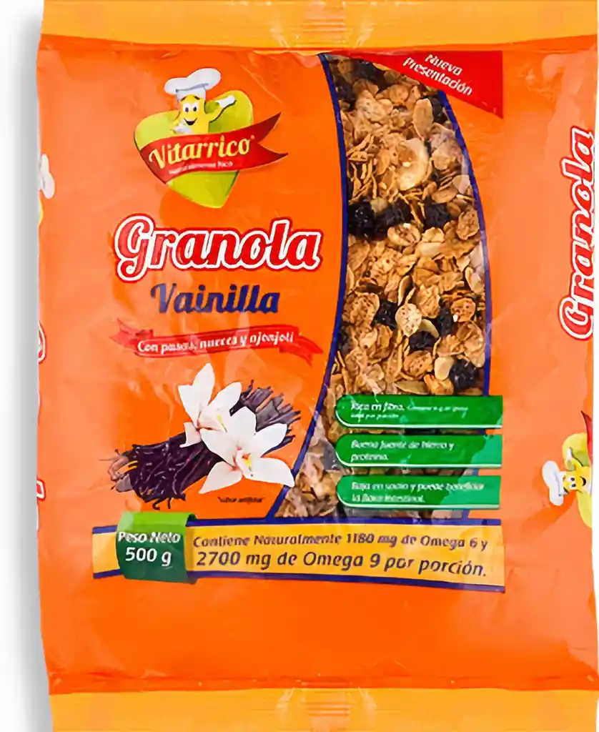 Vitarrico Granolas Sabor Vainilla