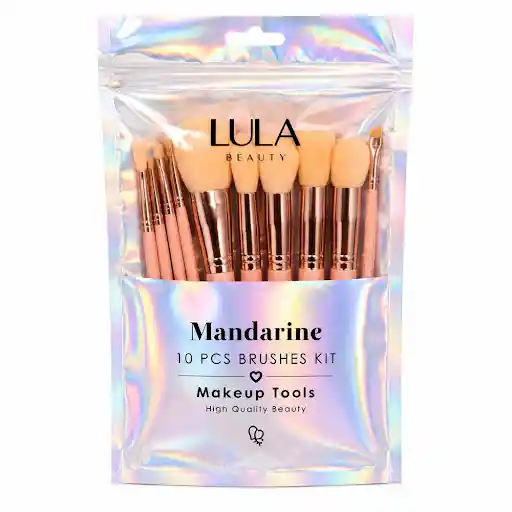 Kit de Brochas Mandarine Lula Paquete