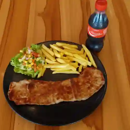 Combo Planchita Lomo de Cerdo + Cocacol