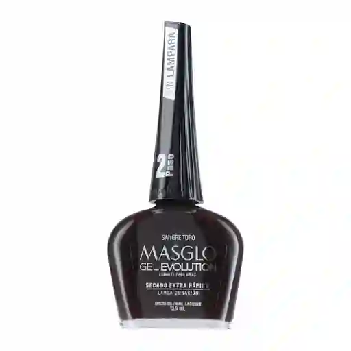 Masglo Esmalte para Uñas Gel Evolution Tono Sangre Toro