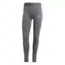 Adidas Leggings 3S Mujer Gris S