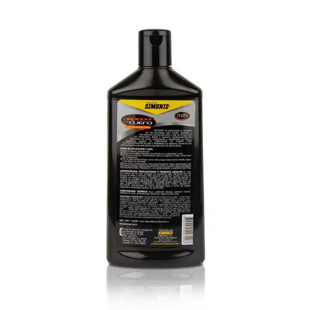 Simoniz Limpiador de Cuero Con Acondicionador 240 mL