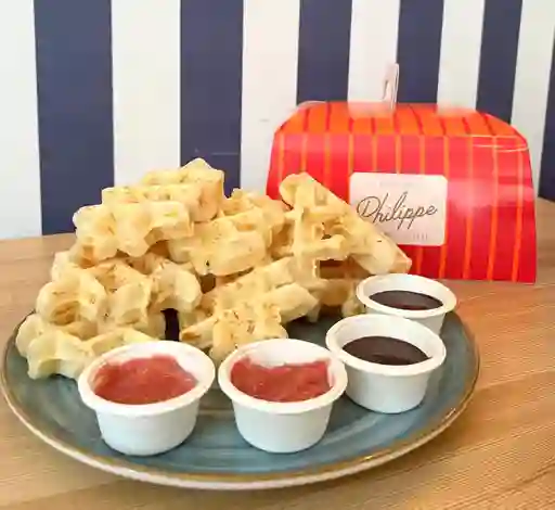 Mini waffles de yuca (10 unidades)