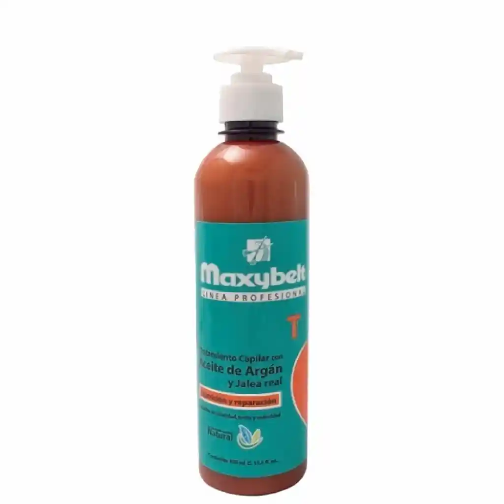Maxybelt tratamiento con aceite de argan y jalea real x 400ml