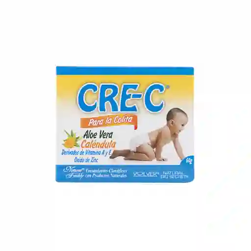 Cre-C Crema para la Colita del Bebé con Aloe Vera y Caléndula