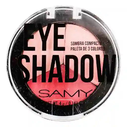Samy Maquillaje Sombra Compacta Paleta Con Color