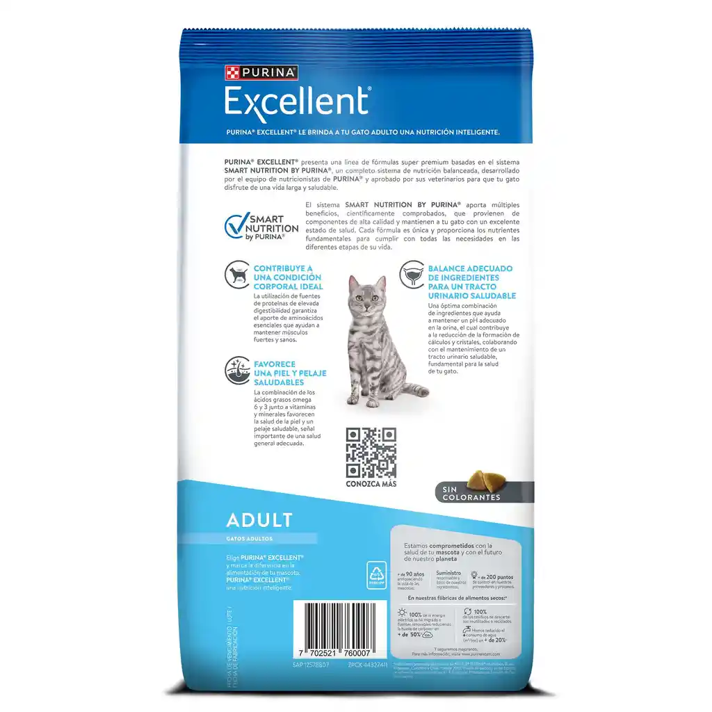 Comida para gatos EXCELLENT Adult Cat x 1 kg