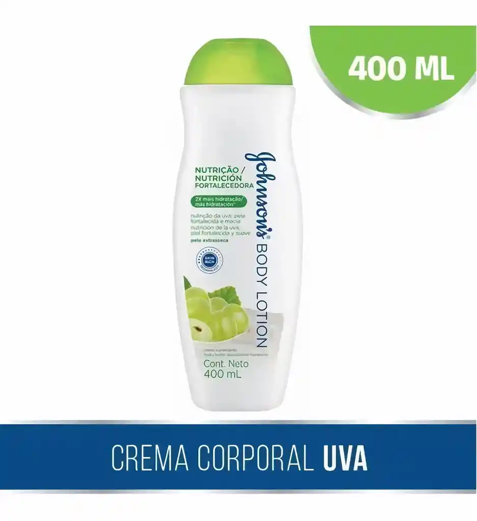 Johnson's Loción Corporal Nutrición Fortalecedora