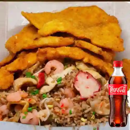 Combo 2X1 Chuleta + Coca Cola Original 400 ml