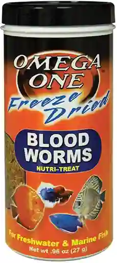 One Omegaalimento Para Pez Blood Worms Gusano
