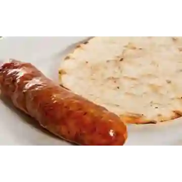 Arepa con Chorizo