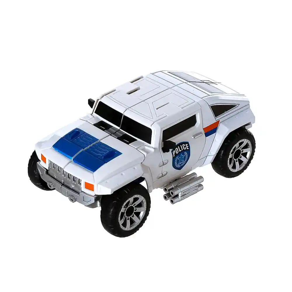 Miniso Juguete Transformable Camioneta Policia