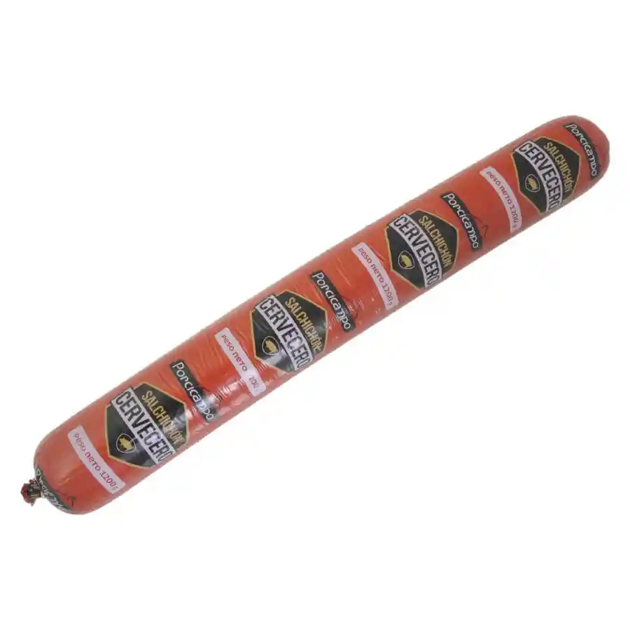 Porcicampo Salchichón Cervecero