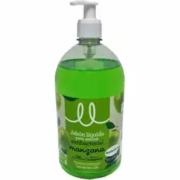Jabón Liquido Manzana Antibacterial Carulla 