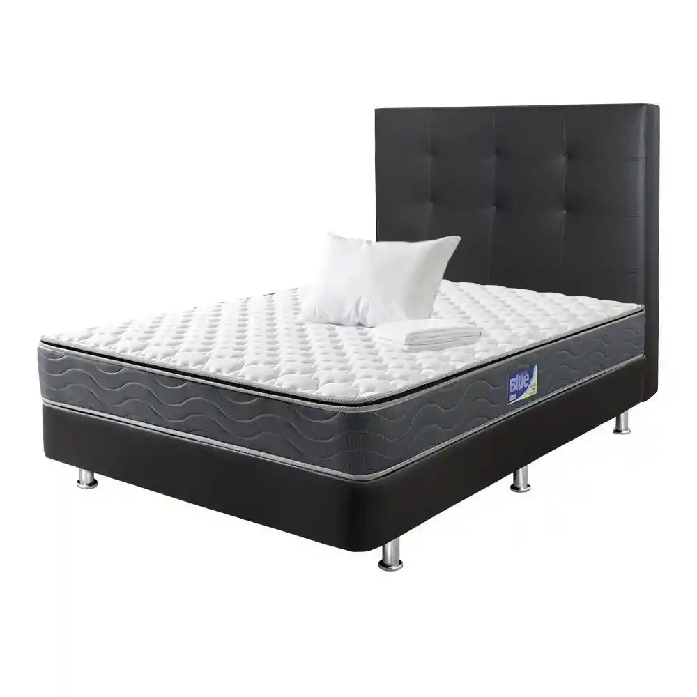 Combo Colchón Fantasia Semidoble (120 X 190 Cm) 5101300260002 Resortado Semifirme