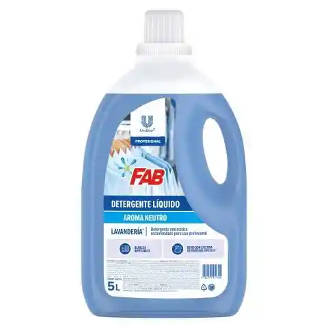 Fab Detergente Líquido Aroma Neutro