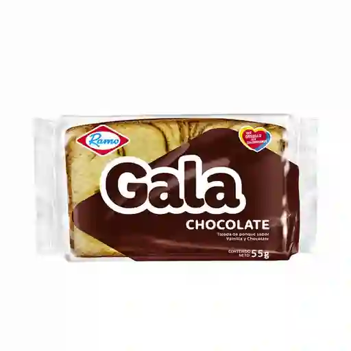 Gala Ponqué Sabor Vainilla y Chocolate