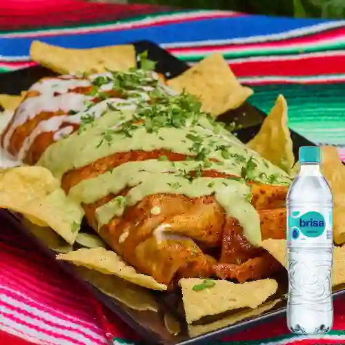 Combo Burrote + Brisa Sin Gas 600ML