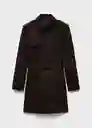 Chaqueta Parka Tango Chocolate Talla M Hombre Mango