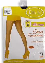 SHEER SUPPORT TRANSPARENTE XL-AZUL/OSCU