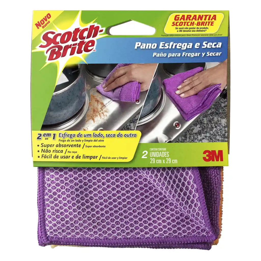 Scotch Brite Paño para Fregar y Secar