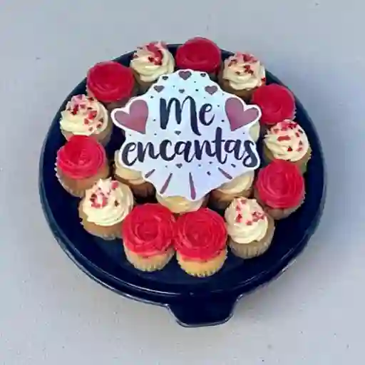 Minicupcakes X20 Me Encantas Ref Mca066